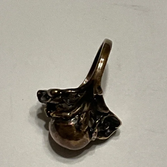 Elegant Copper Victorian Women's Ring size 6.5 - Picture 5 of 7